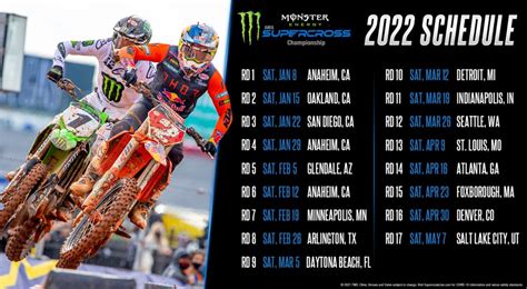 supercross chanel|supercross tv schedule 2022.